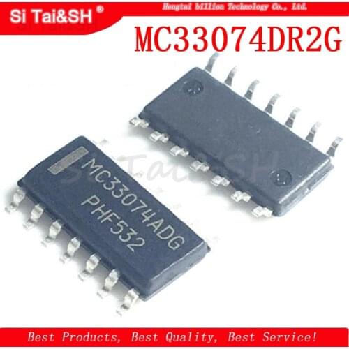 5PCS MC33074DR2G SOP14 MC33074DR SOP MC33074 MC33074DG SOP-14
