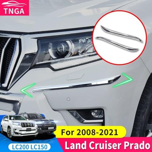 For Toyota Land Cruiser Prado 150 Fj150 Modification Accessories Front and Rear Bumper Protection Decorative Paster Enclosure|Ca