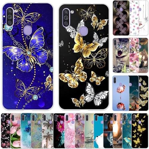 For Samsung Galaxy A11 Case Cover For Samsung Galaxy M11 Phone Cover Silicone Soft TPU Coque Full 360 Protective Bumper Fundas
