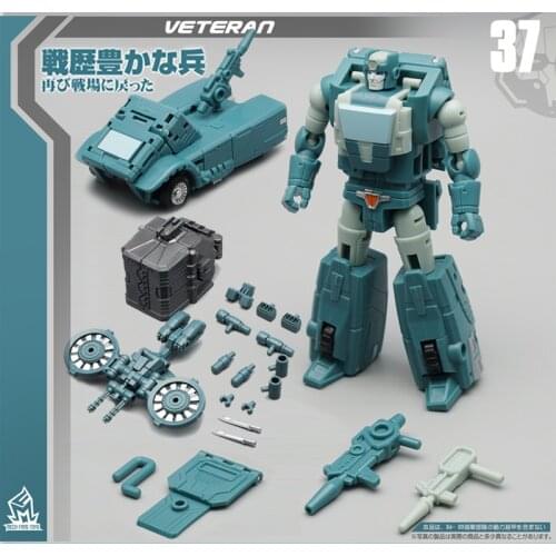 G1Transformation MFT Kup Old Solider MF-37 MF37 Pocket War Pioneer Series Model Action Figure Robot Toys Deformed Model Gifts
