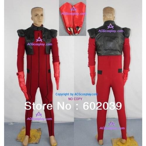 Gundam Gundam 00 Ali Al Saachez Cosplay Costume include boots cover and gloves ACGcosplay