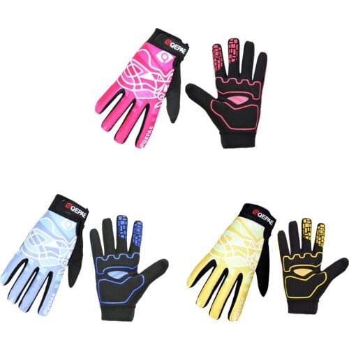 Summer Cycling Gloves Windproof Full Finger Bike Bicycle Gloves Wear Resistant Outdoor Sports Glove Unisex Men Women