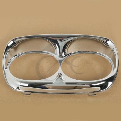Motorcycle Headlight Trim Bezel Scowl Outer Fairing Cowl For Harley Road Glide 1998-2013