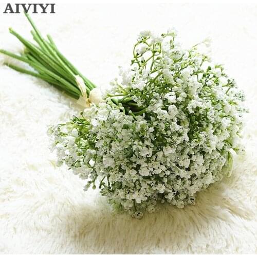 Gypsophila night fragrant starry artificial flower Babys Breath home decoration wedding bouquet accessories Party handmade