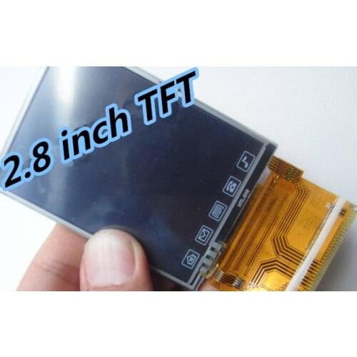 New 2.8 inch TFT screen with touch panel ST7785 drive 37pin LCD display