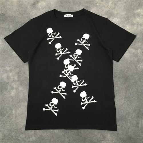 Mastermind New luxury Men MMJ Skull bone Diamond T Shirts T-Shirt Hip Hop Skateboard Parkour Street Cotton T-Shirts Tee Top N199