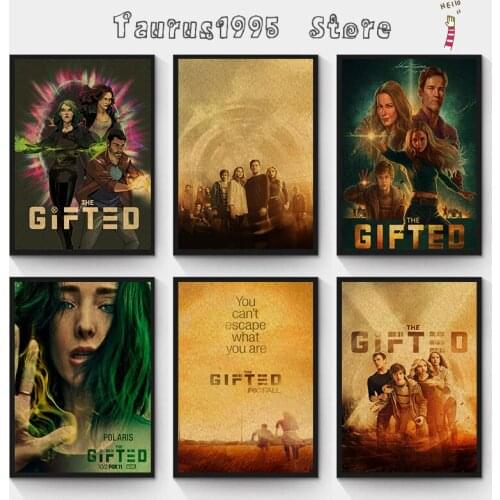 New Comics TV The Gifted Season2 Actress Emma Dumont Lorna Dane Mrs Polaris Green Hair Poster Wall Art