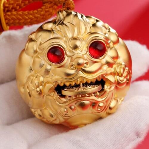 New Pixiu Play Ornaments Pendant Lucky Pixiu Tea Pet Hand Play Creative Gift Handle Car Hanging Jewelry