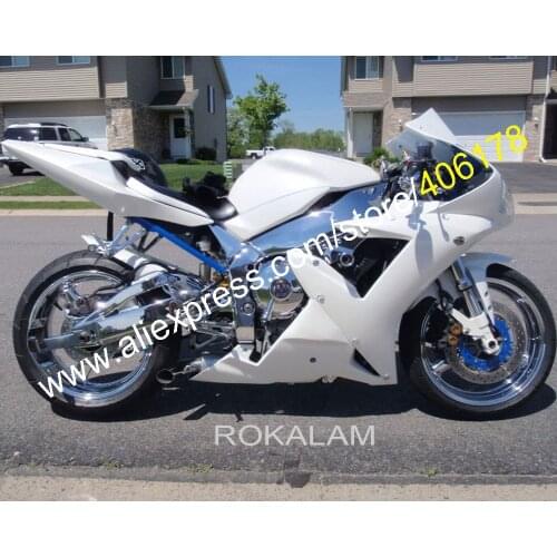 All White For Yamaha YZF R1 YZF-R1 YZFR1 YZF1000 YZF 1000 02 03 2002 2003 ABS Fairing Kit (Injection Molding)