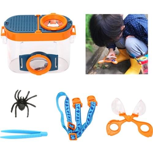 Insects Viewer Observation Tool Outdoor Adventure Sports Game for Kid