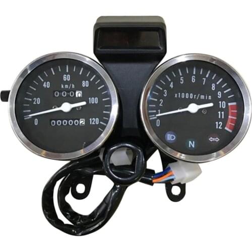 1Pc Speedometer Modified Accessories Counter For Suzuki GN125/Duke HJ125-8 13cmx11cm Motorcycle Tachometer
