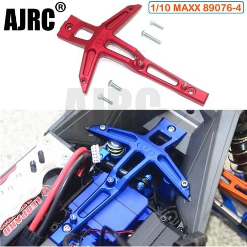 TRAXXAS 1/10 4s MAXX MONSTER TRUCK 89076-4 Aluminum front steering fixed support pressure plate Replace # 8921