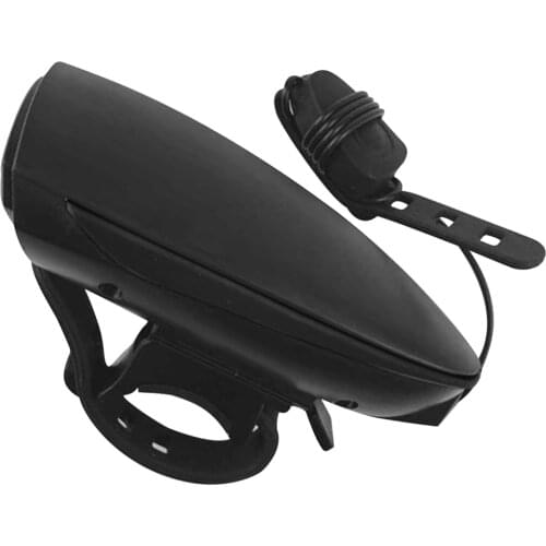 Bicycle Headlight With Super Loud Bike Bell Horn 120 DB Waterproof 3 Modes USB Rechargeable Bicycle Front Light