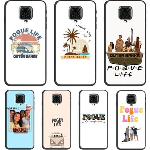Vintage Pogue Life Outer Banks For Xiaomi Redmi Note 10 7 8 9 Pro Note 8T 9S Soft Case For Redmi 9T 9A 9C K40 Pro Cover