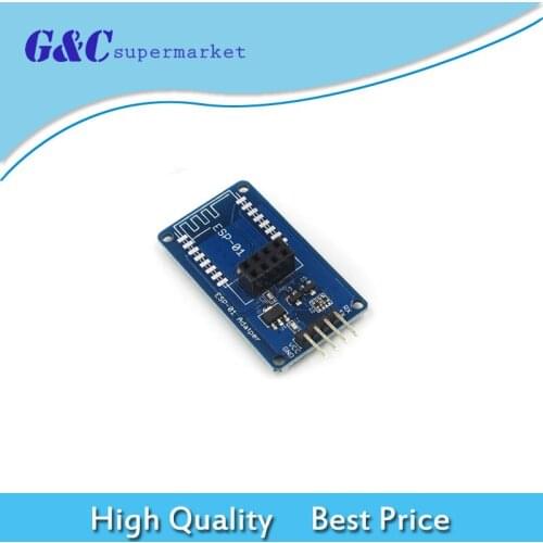 ESP8266 ESP-01 Serial WiFi Wireless Adapter Module 3.3V 5V Esp01 Breakout PCB Adapters Compatible For Arduino diy electronics