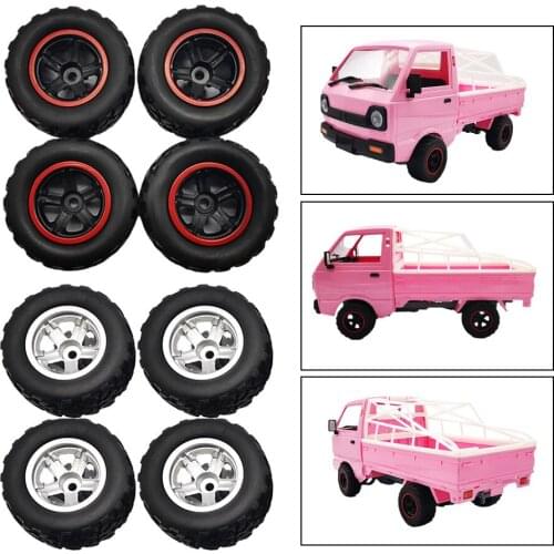 RC Car Tires Replace Parts for WPL D12 RC Car Spare Parts Replaces Parts