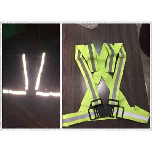 Car motorcycle night safety running riding reflective vest jacket for HONDA CBR250R VFR 1200 F ST 1300 Black SpiRit NC750 S