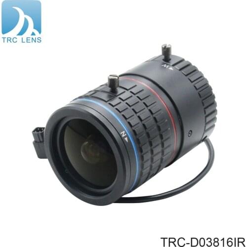 Zoom lens 16mm lens focal length 3.8-16mm auto iris CS mount lens 1/1.8 target surface 8mp