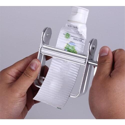 1pcs Tube Squeezer Lazy Toothpaste Dispenser Metal Squeezing Tools Hair Color Dye Cosmetic Paint Squeezer Tube Wringer 40P