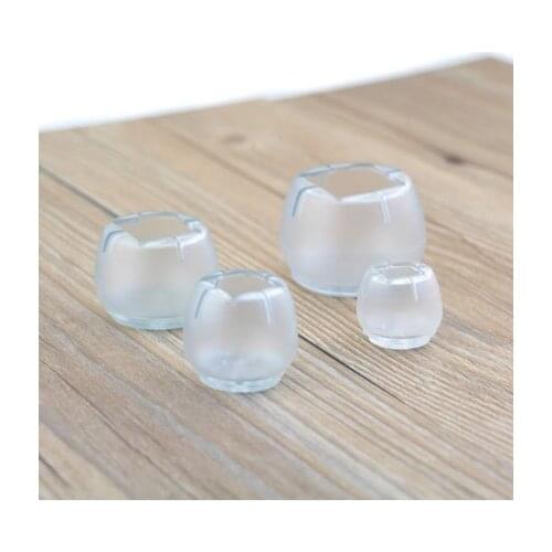 16pcs/set chair foot cover non-slip table foot mat table chair stool foot mat mute wear-resistant stool protective cover