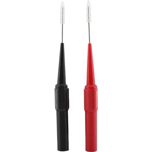 2Pcs Multimeter Test Probes Non-destructive Insulation Piercing Needle For Small IC Pins LED Lamp 30V-60V