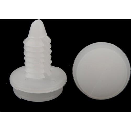 20Pcs Door Panel Retainer Trim Clips 8mm Hole For Chrysler Plastic