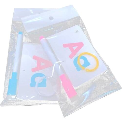 2021 Hot English Word Kids Montessori Learning English Card Word Card Pocket Flash Card Early Educational Toys For Children