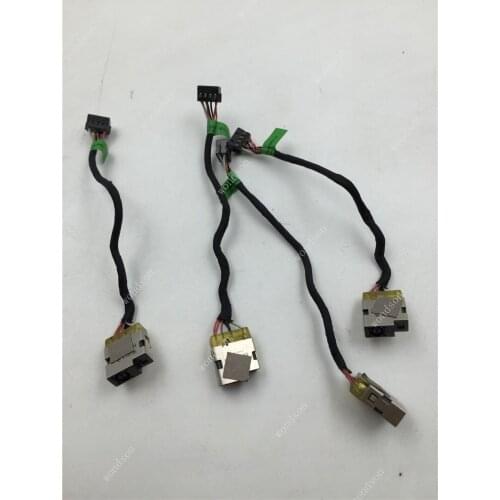 Original For HP 240 G3 DC Power Input Jack with Cable -717370-FD6 / 1 Year Warranty