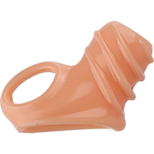 68UD Flexible Dildo Ring Ultra Soft Rings Enhancing Time Delay Stronger Adult Masturbating Sex Toy for Men Couple