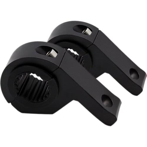 25-30MM Aluminum Motorcycle Fog Light Clamp Motocross Moto Turn Signal Indicator Bracket Truck Fork Holder Mount