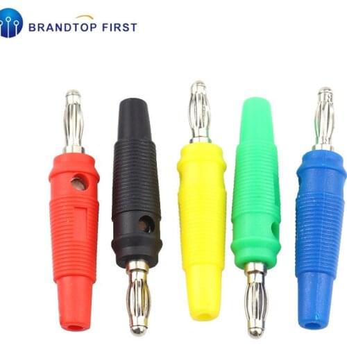 4mm Solderless Side Stackable Banana Plug