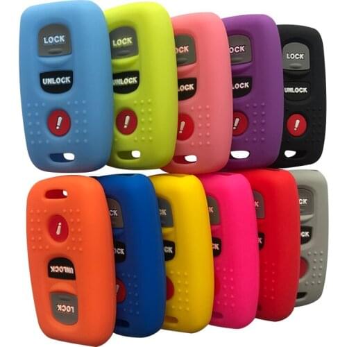 NEW 3 Buttons Key Cover for MAZDA 3 6 Protege 5 Covers for Car Keys for MAZDA MPV Shell Car Remote Key Case for Keychain Alarm