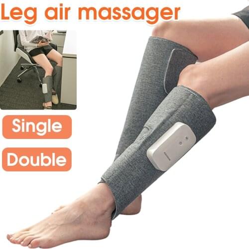 Electric Air Pressure Leg Massager Wireless Smart Heating Leg Massage Relaxation Relieve Calf Muscle Fatigue Pain Rechargeable