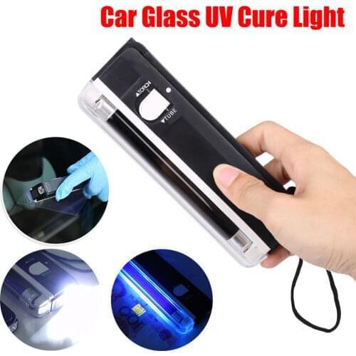 Multifunctional Auto Glass UV Cure Light Car Window Resin Cured Ultraviolet UV Lamp Lighting Windshield Repair Tools Wholesale
