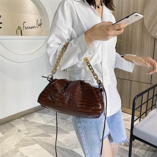 Fashion Day Clutches Hobos Bag For Women Cloud bag Soft Leather Bag Single Shoulder Purse Women Crossbody Bag Handbag And Purse