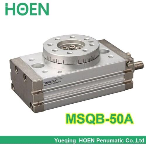 MSQB-50 MSQB Series High Quality Double Acting Pneumatic Rotary Cylinder MSQB 50A MSQB50R MSQB-50A