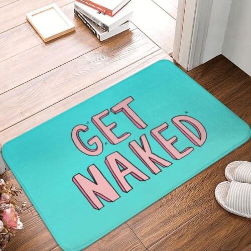 Get Naked 1921 Doormat Carpet Mat Rug Polyester Non-Slip Floor Decor Bath Bathroom Kitchen Balcony 40*60