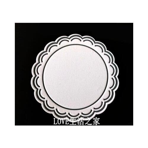 Hotel disposable absorbent paper coasters high quality diameter 10cm large amount of discounts