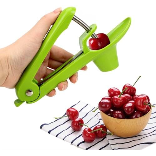 HILIFE Plastic Fruits Gadgets Tools Olives Go Nuclear Device Cherry Core Seed Remover Kitchen Accessories Cherry Pitter Easy