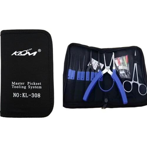 Professional Klom Broken Key Extractor Lock Remove Tool Locksmith Tool for Home Door Lock and Car Lock