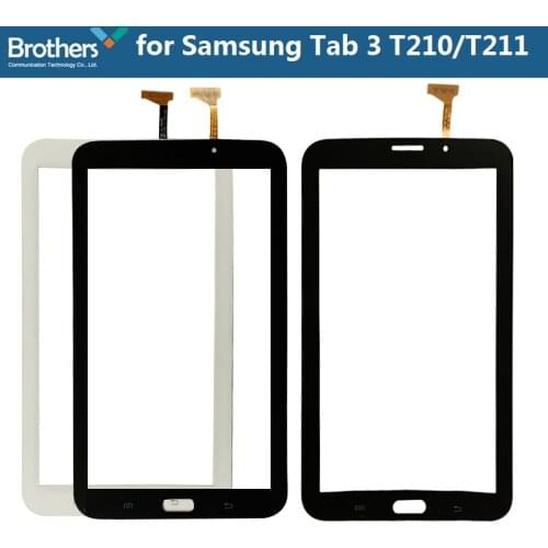 Tablet Touch Panel For Samsung Galaxy Tab 3 7.0 T210 T211 Touch Panel Digitizer Glass Sensor Lens SM-T210 SM-T211 LCD Screen