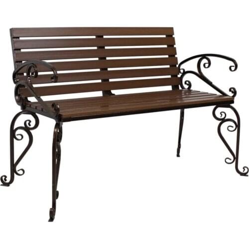 Foldable Garden Bench Outdoor Bench Patio Bench for Outdoors Metal Porch Clearance Work Entryway Metal Frame Furniture for Yard