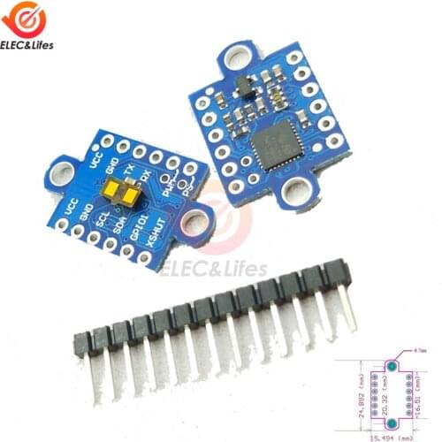 VL53L1X Time-of-Flight (ToF) Laser Ranging Sensor Module Breakout board GY-VL53L1X Laser Distance Module I2C IIC 3-5V