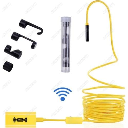 Wifi Android Endoscope Camera 1200p 8mm Waterproof Tube Inspection Camera Borescope For Windows MAC Smartphone iPhone Endoscope