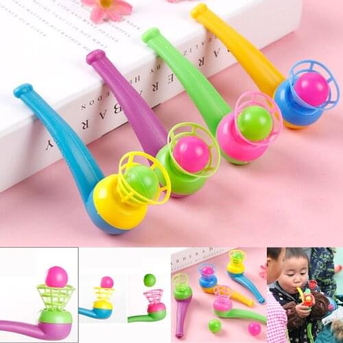 Funny Blow Pipe & Balls - Pinata Toy Loot Party Bag Fillers Wedding/Kids Children Anti Stress Relief Fidget Toys Anti Stress Toy