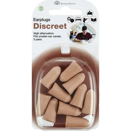 Sweden Swedsafes Sound insulation and elegant beige earplugs soundproof and insulate the noise, bring your ears quiet and piece