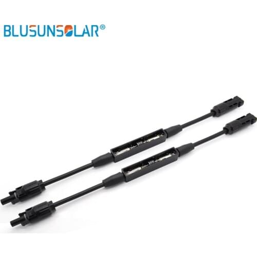 100 Pcs/lot TUV/ 2 Rail Solar Energy Junction Box PV Panel Boxes Solar JB With 2.5mm2 Cable And IP67 PV Connector Solar