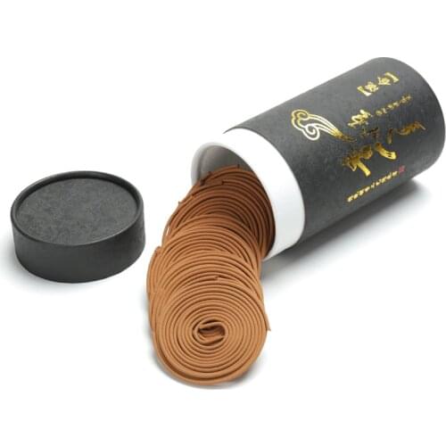 120pcs/lot Natural Sandalwood ligaloes incense coil osmanthus wormwood Lavender rose Jasmine flavour Fragrance home Aromatherapy