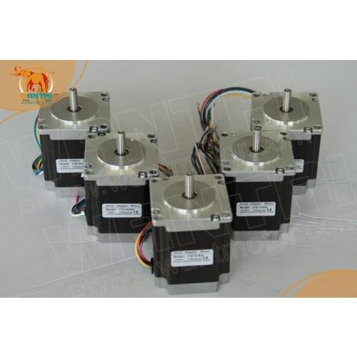 Great Motor Wantai 5PCS Nema23 Stepper Motor 57BYGH603 287oz-in 78mm 1A CE ROHS ISO CNC Router Plastic Milling Machine Engraving