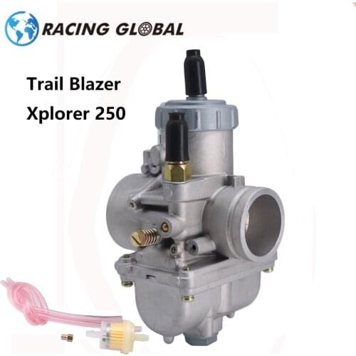 ALCON-33mm Motorcycle Carburetor For Polaris Dirt Bike Trail Blazer 250 1990-2006 Xplorer 250 2000-2002 4-Stroke Racing Carb